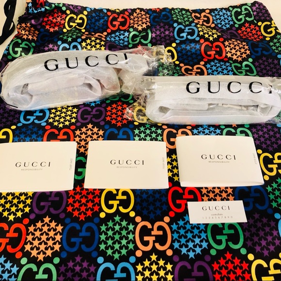🤩New w/Box Gucci Psychedelic Small Duffle Purse Bag Convertible to Backpack🤩 - Picture 10 of 16